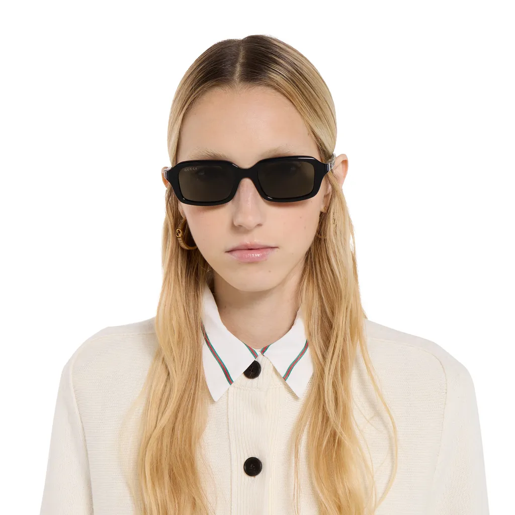 Rectangular Frame Sunglasses