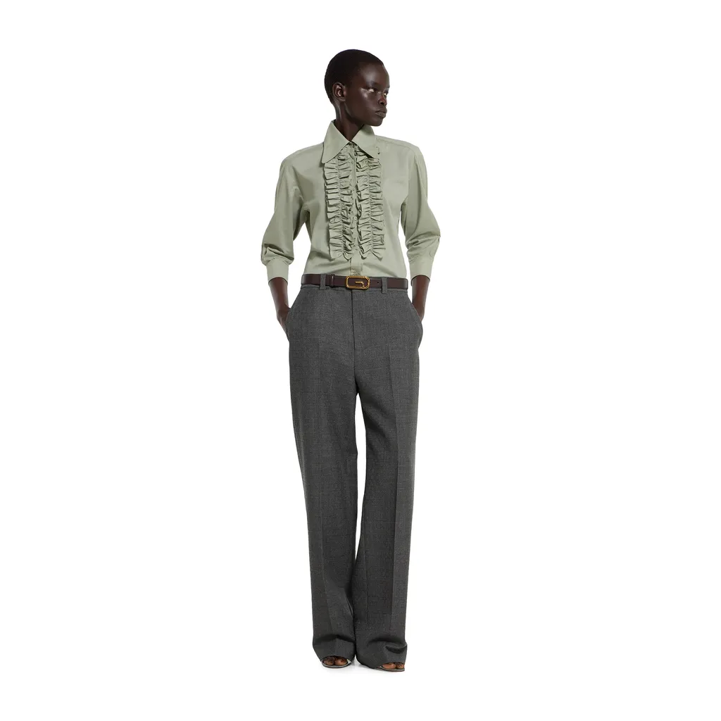 Wool CrÊPe Trousers