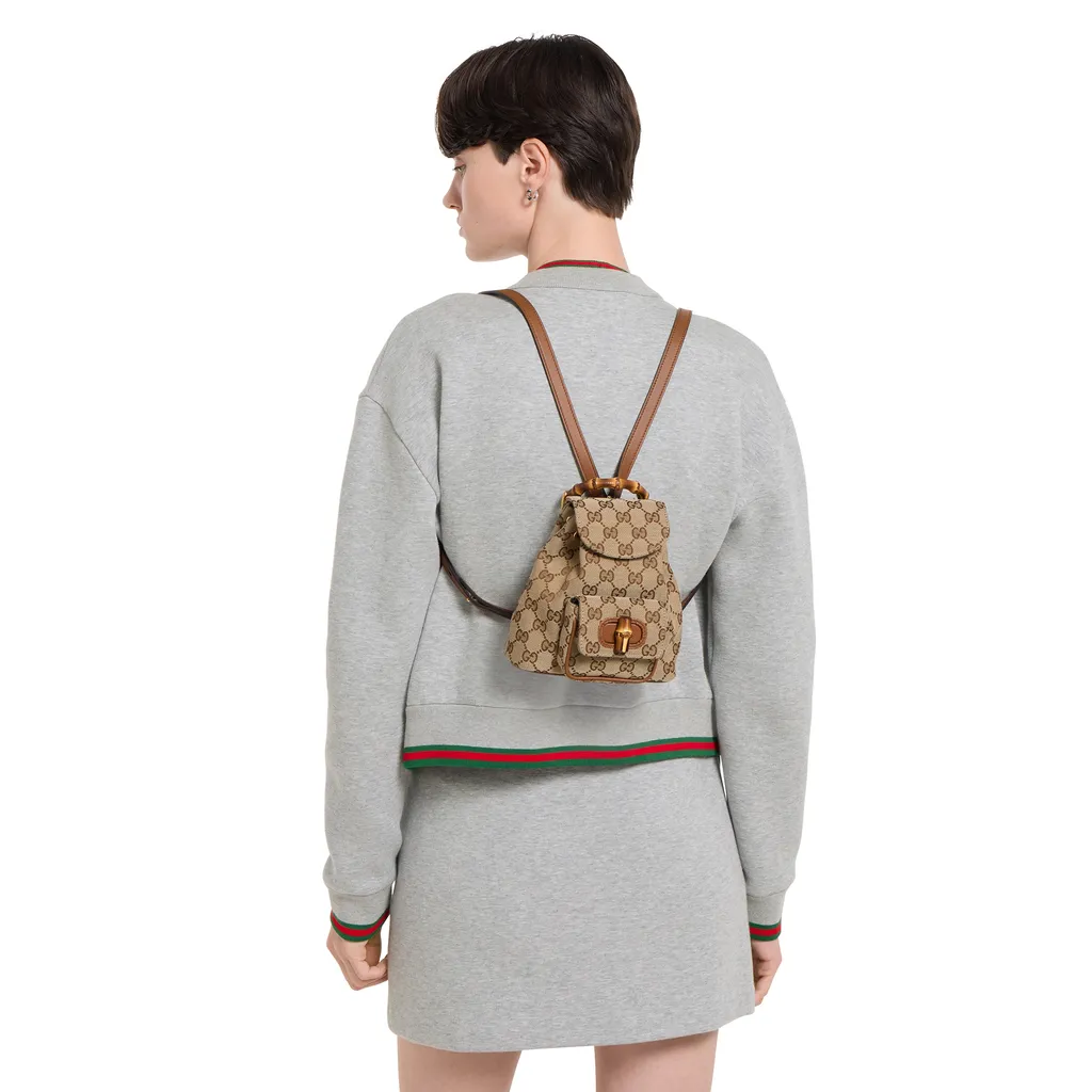 Bamboo Mini Backpack