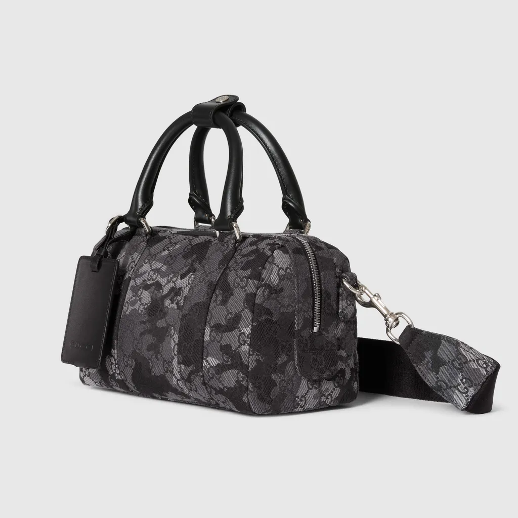 Gg Canvas Small Duffle Bag
