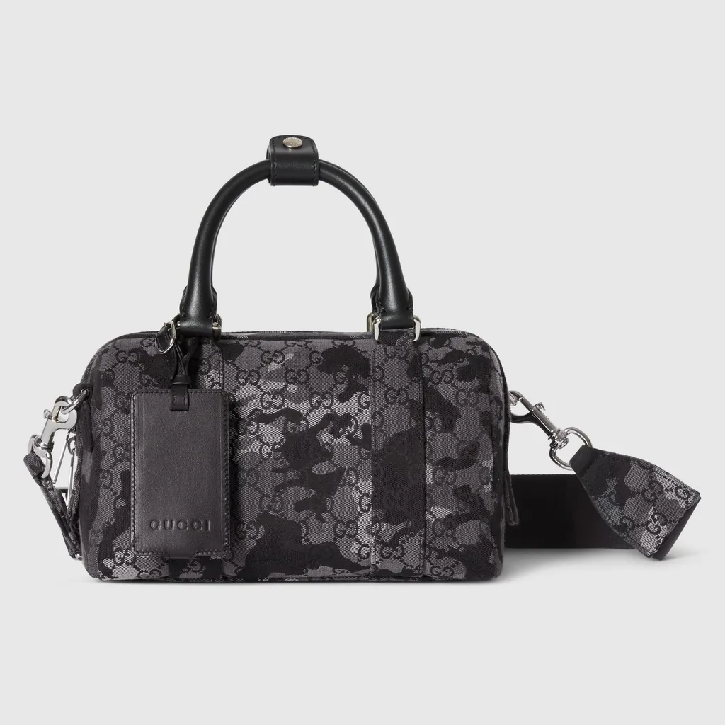 Gg Canvas Small Duffle Bag