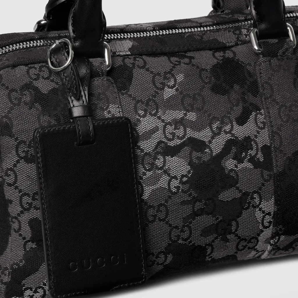 Gg Canvas Small Duffle Bag