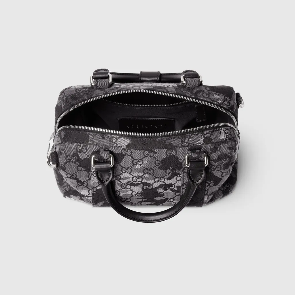 Gg Canvas Small Duffle Bag