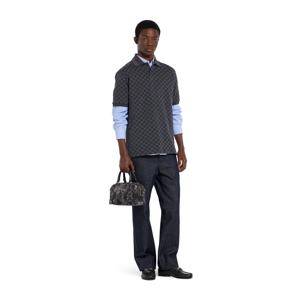 Gg Canvas Small Duffle Bag