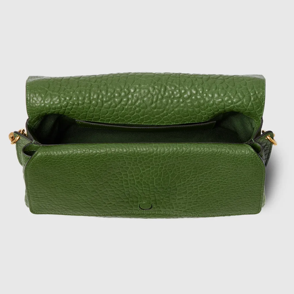 Large Shoulder Bag With Chain