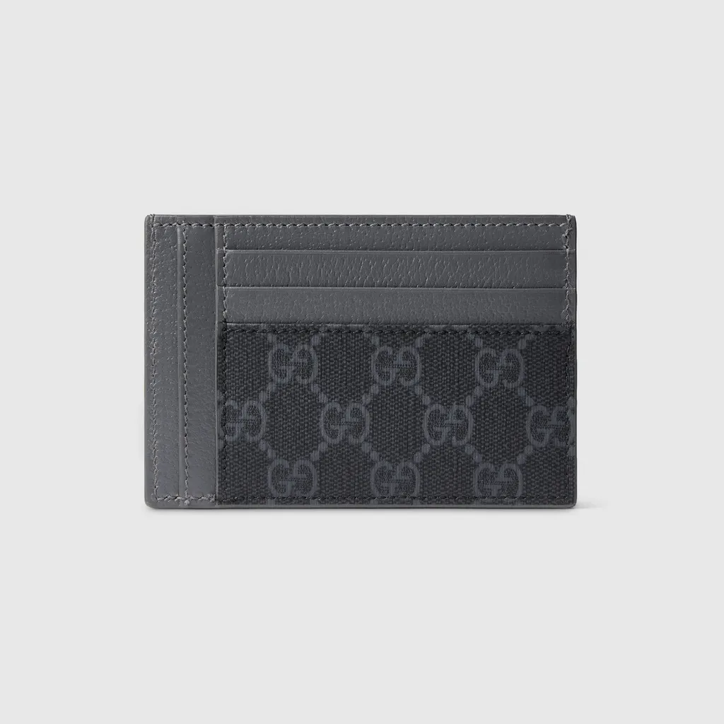 Grey Trim Gg Card Case