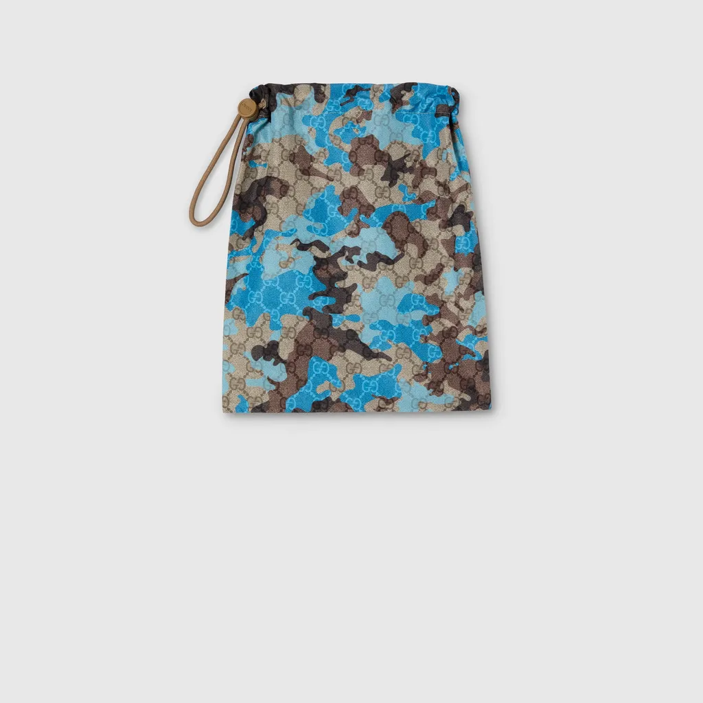 Printed Technical Poplin Swim Shorts