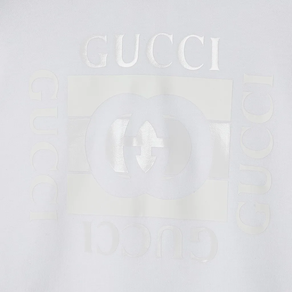 Cotton Jersey Sweatshirt With Print