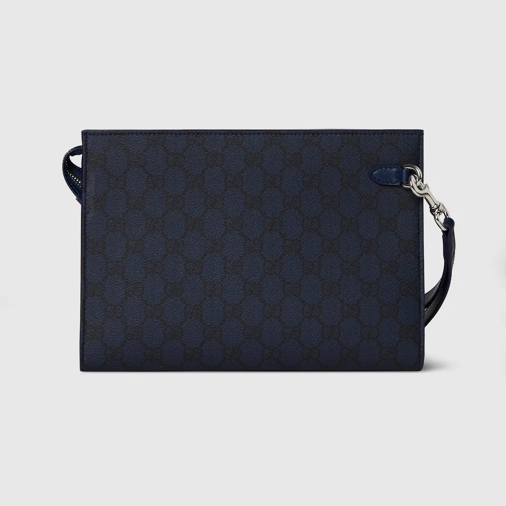 Gg Medium Pouch With Print