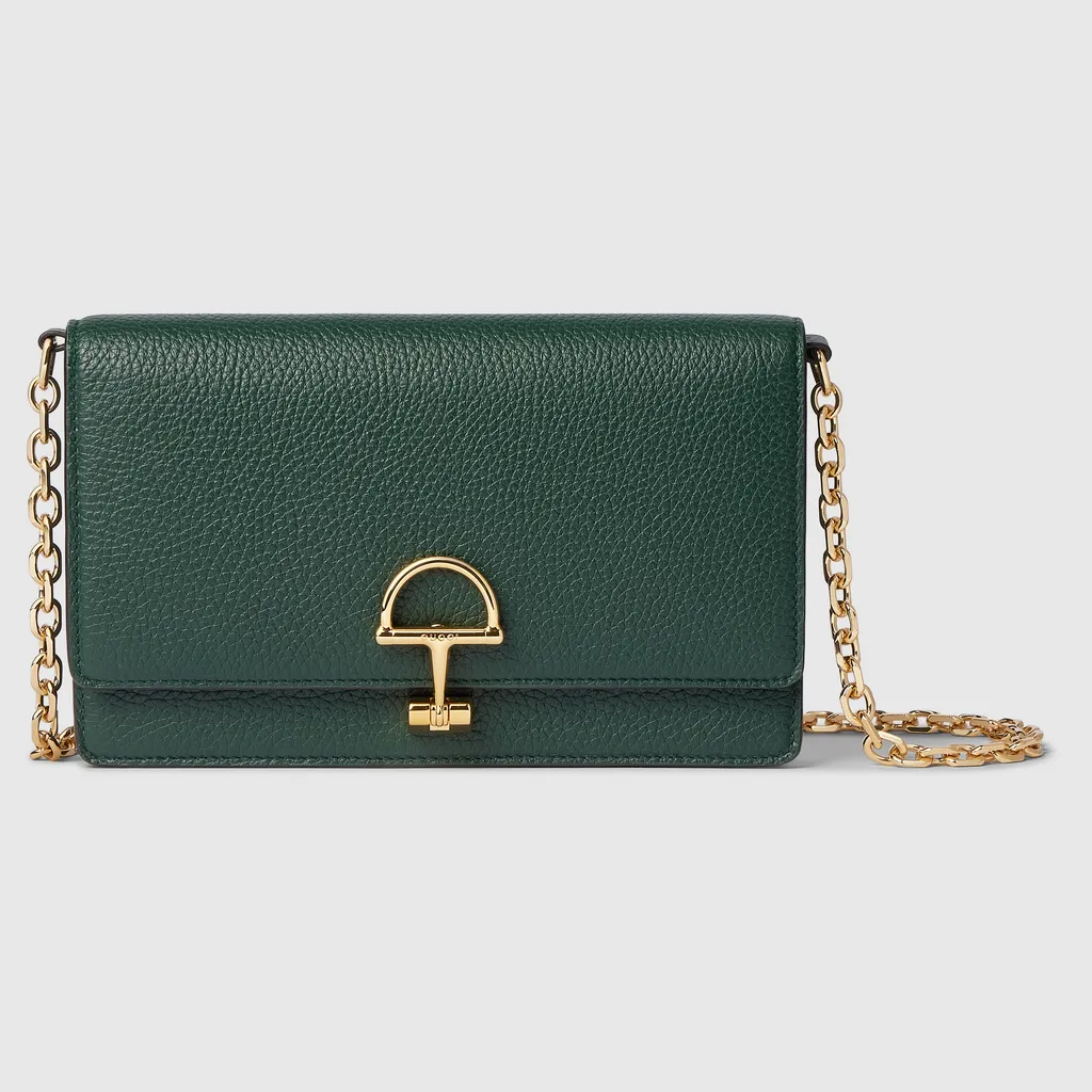 Gucci Half Horsebit Wallet On Chain