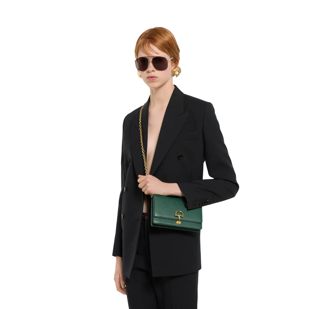 Gucci Half Horsebit Wallet On Chain