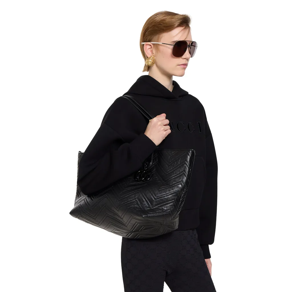 Gg Marmont Large Tote Bag