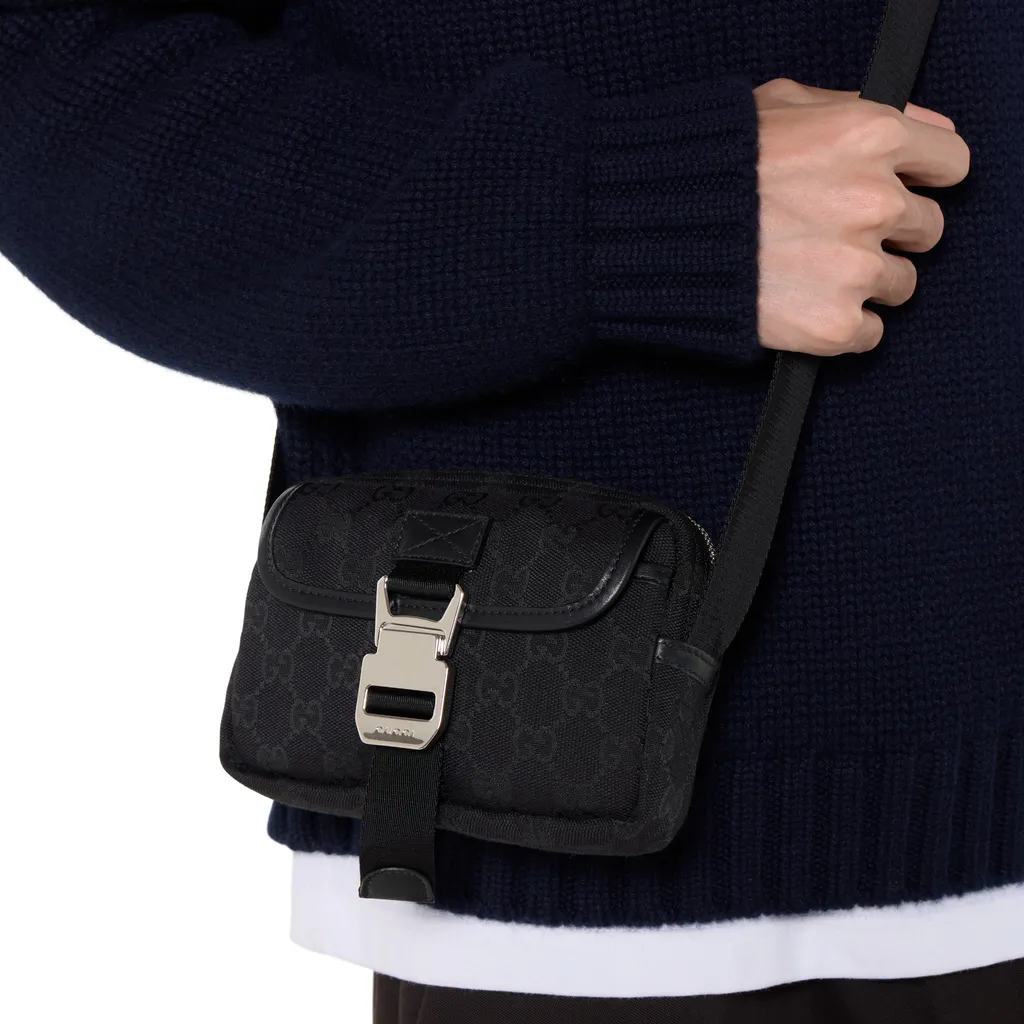 Gg Canvas Mini Bag