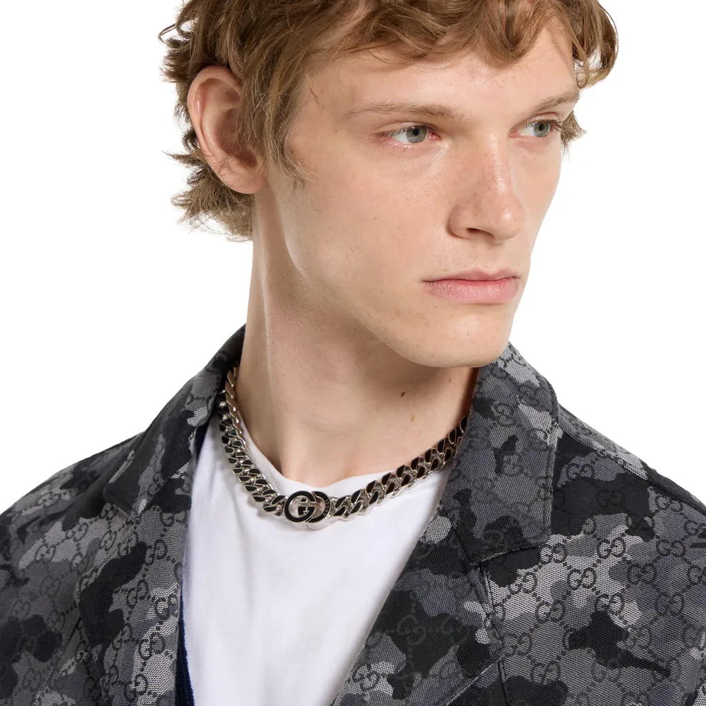 Gucci Interlocking Flat Chain Necklace