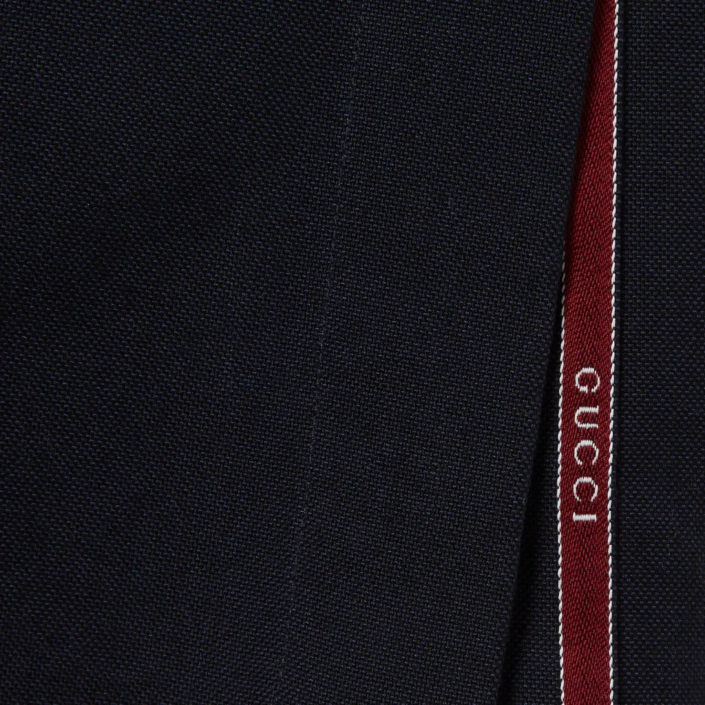 Selvedge Cotton Shirt With Gucci Detail