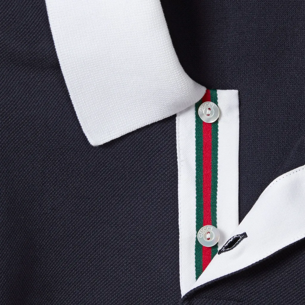 Stretch Cotton Piquet Polo Shirt