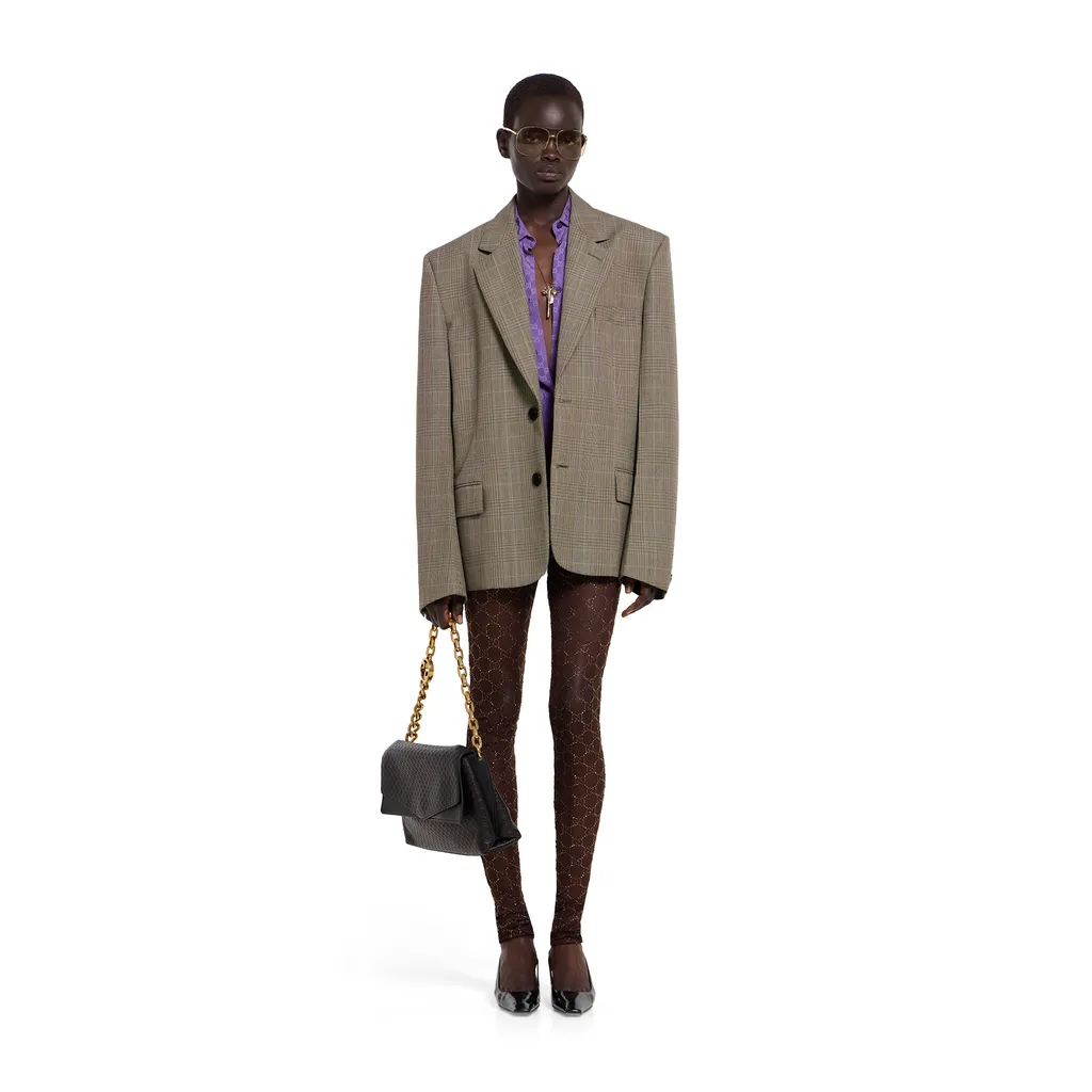 Prince Of Wales Wool Jacket