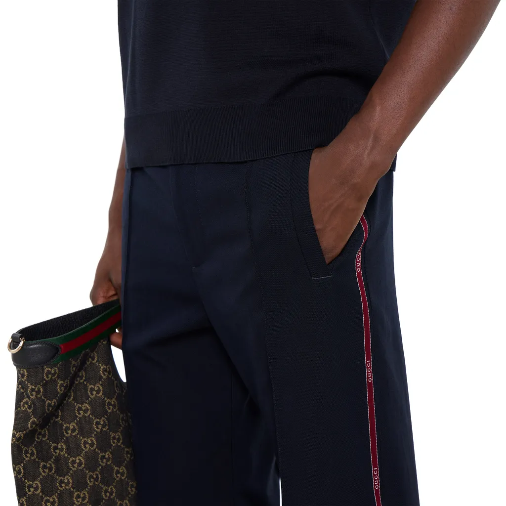 Selvedge Cotton Leisure Trousers