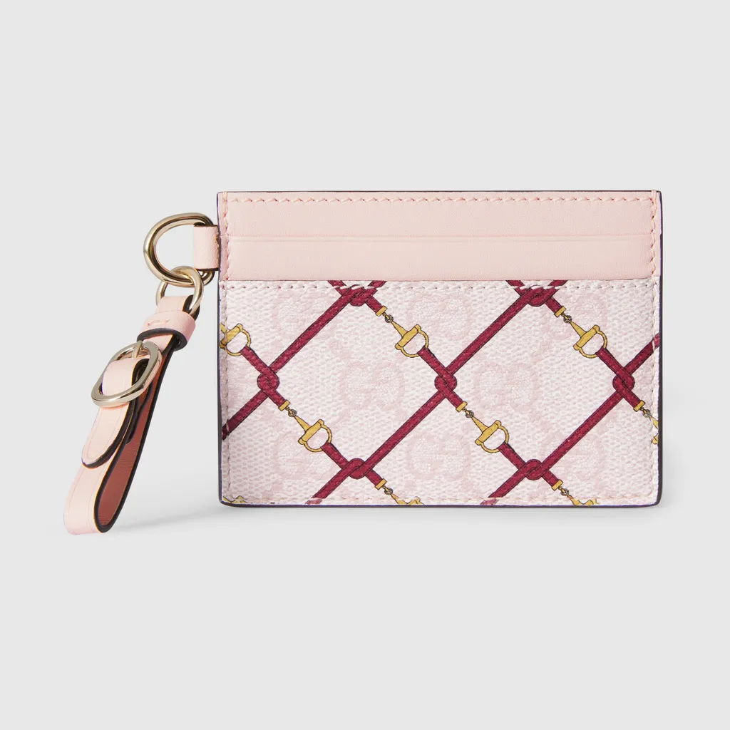 Printed Gg Card Case
