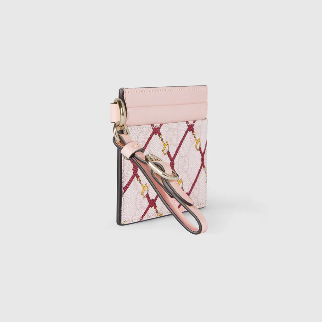 Printed Gg Card Case