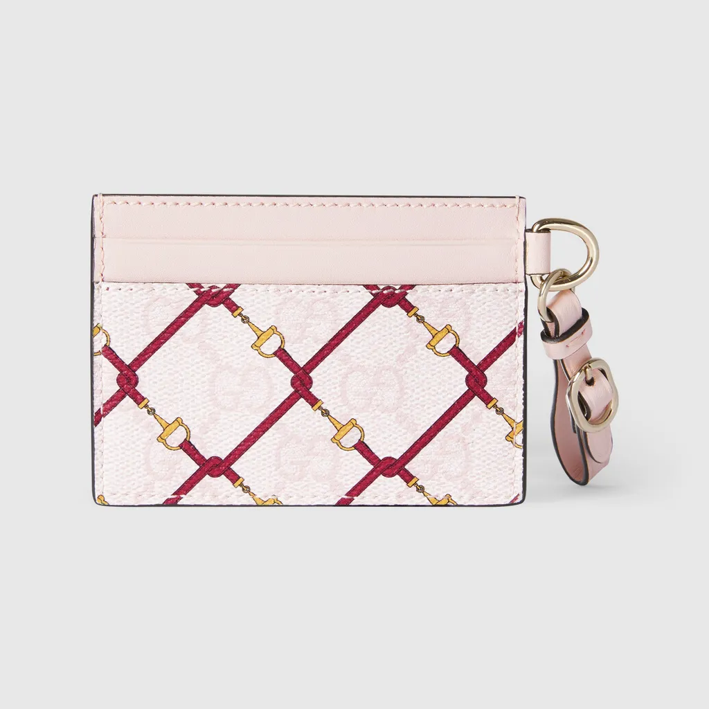 Printed Gg Card Case