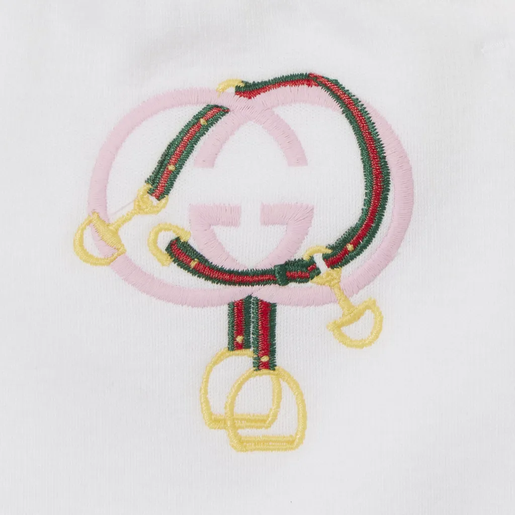Cotton Jersey Shorts With Embroidery