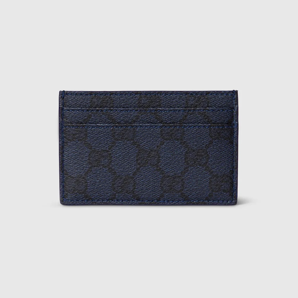 Gg Card Case With Print