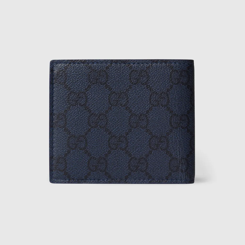 Gg Bi-Fold Wallet With Print
