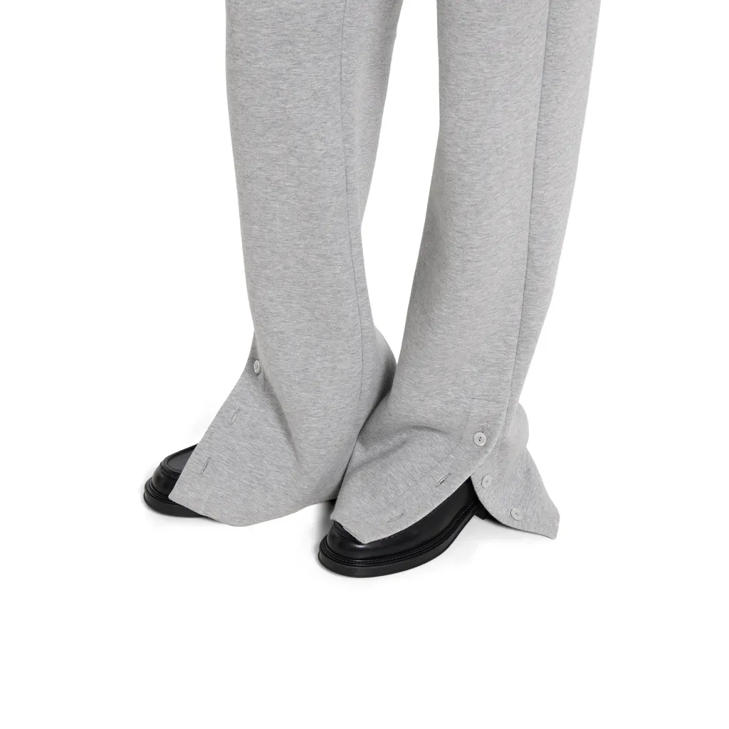 Cotton Jersey Leisure Trousers With Web