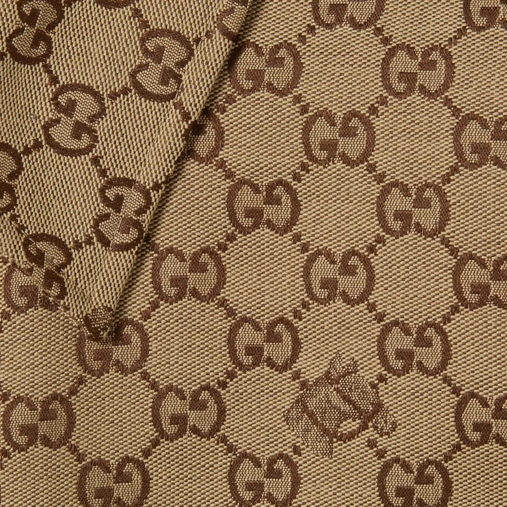 Gg Horse Cotton Canvas Jacquard Jacket