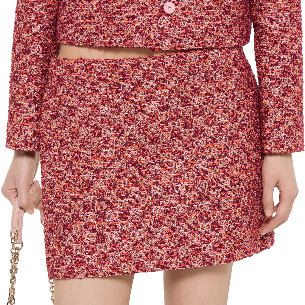 Gg Tweed Skirt