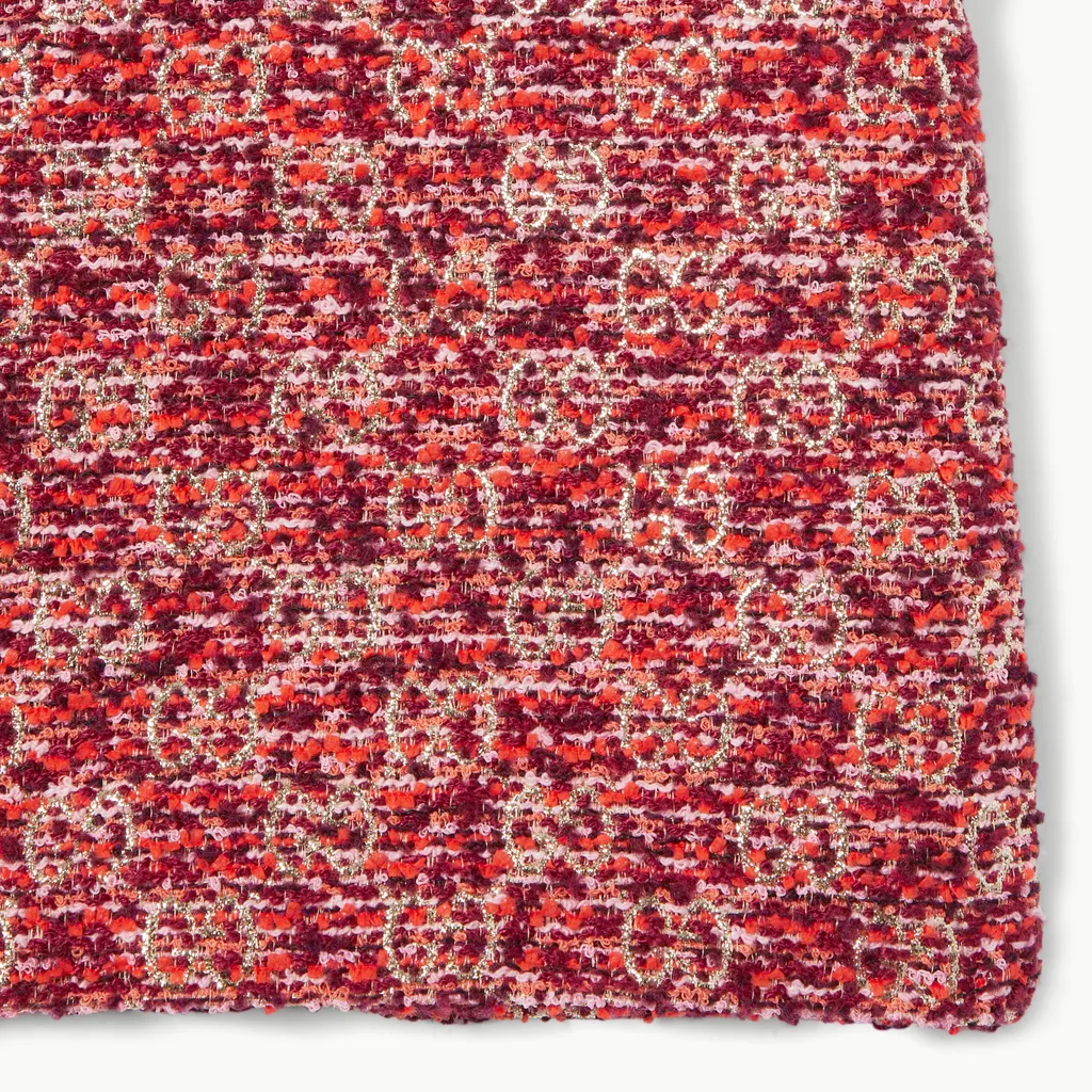 Gg Tweed Skirt