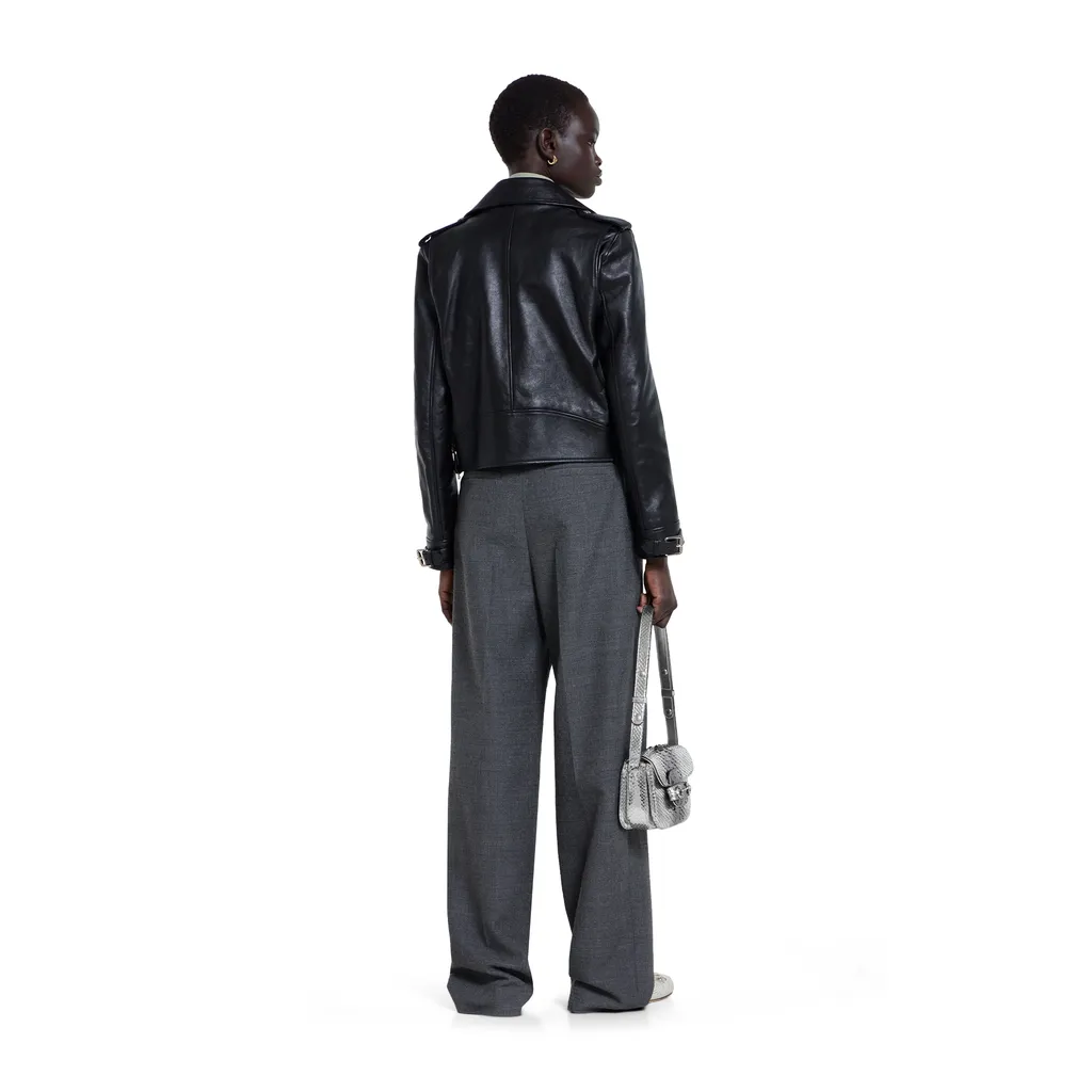 Soft Shiny Leather Jacket