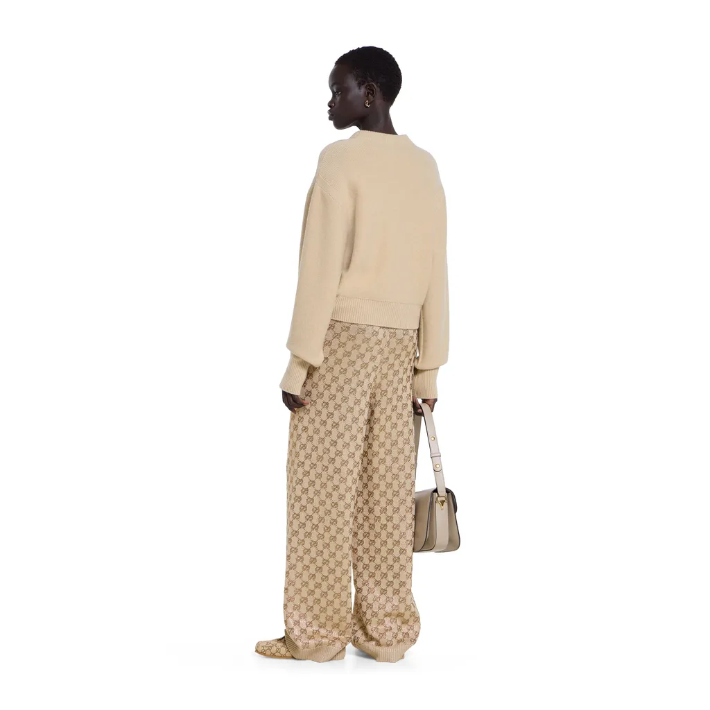 Wool Cashmere Jumper With Embroidery