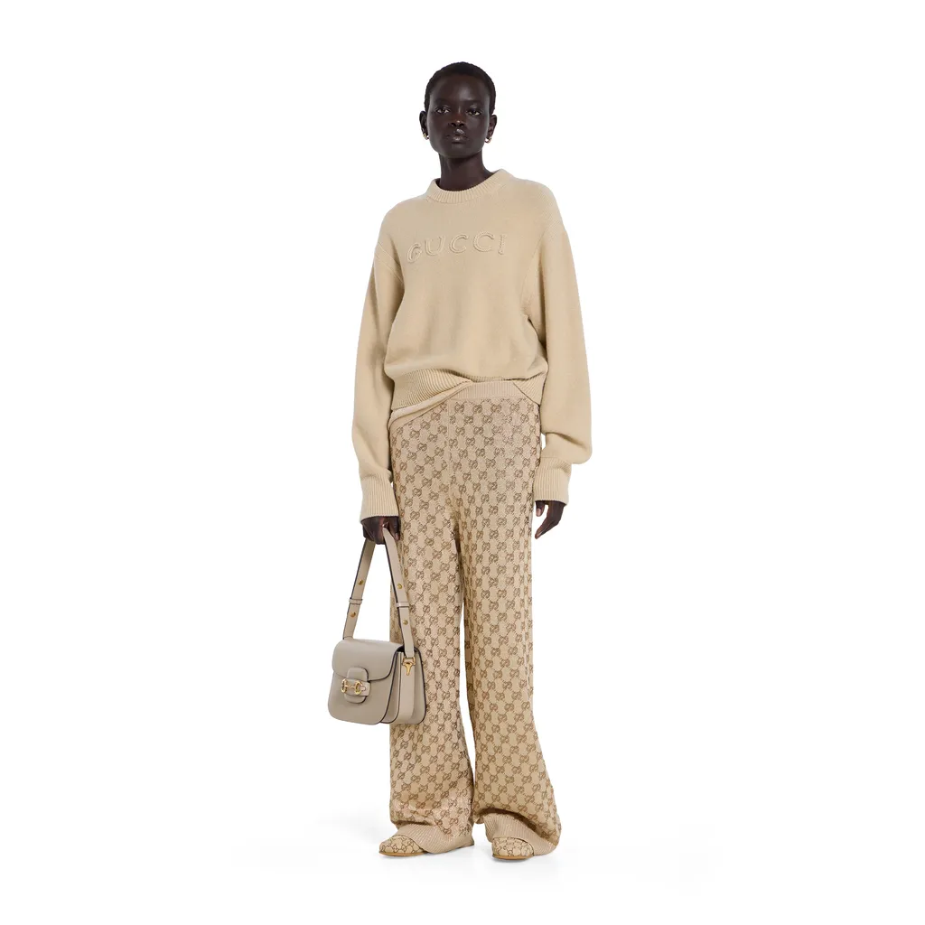 Wool Cashmere Jumper With Embroidery