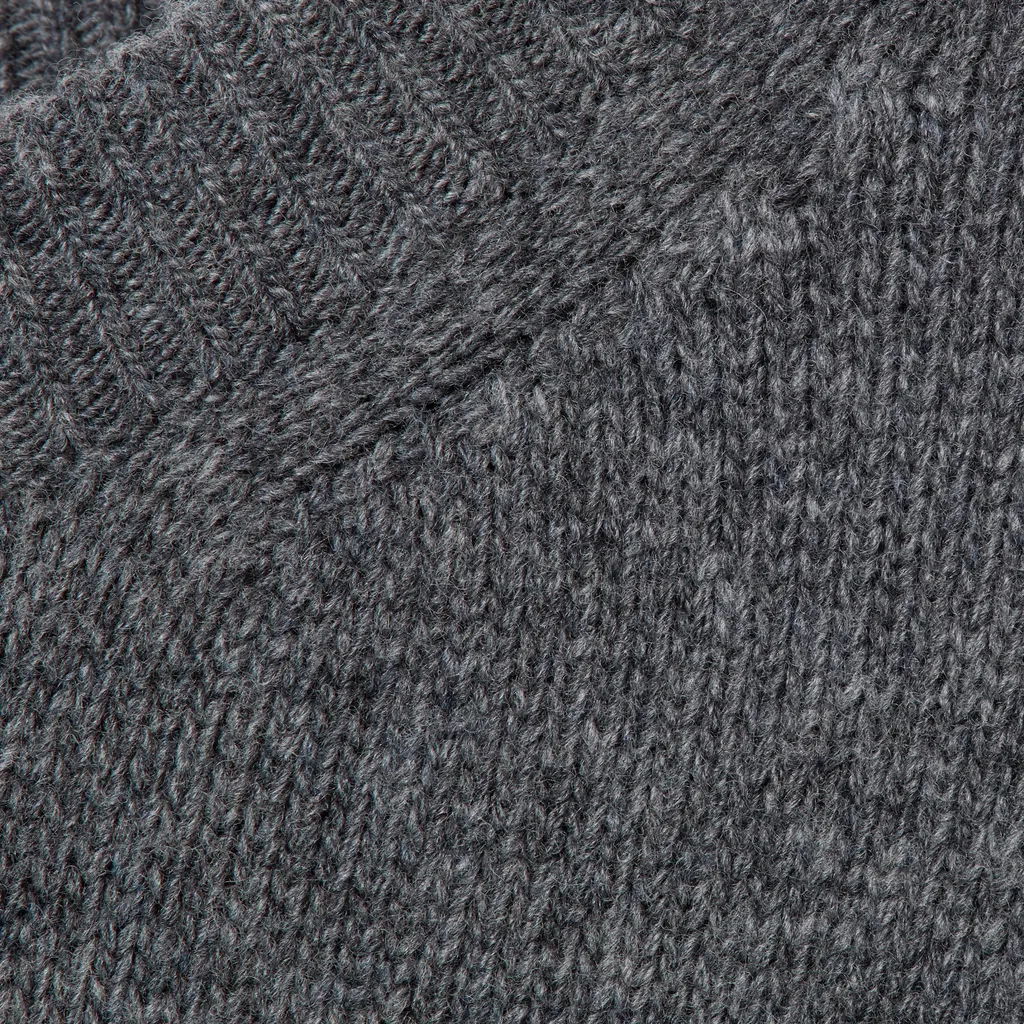 Knit Wool Jumper With Embroidery