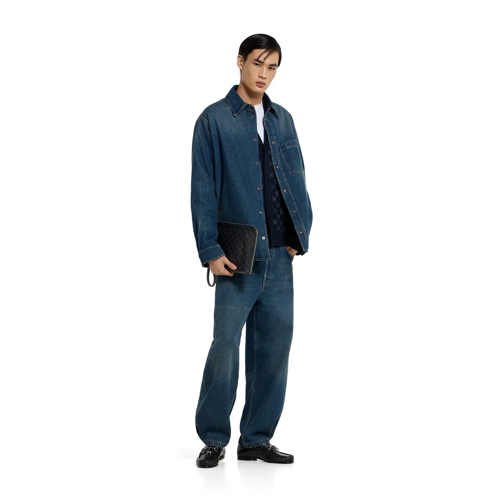 Gg Double Wool Knit Jumper