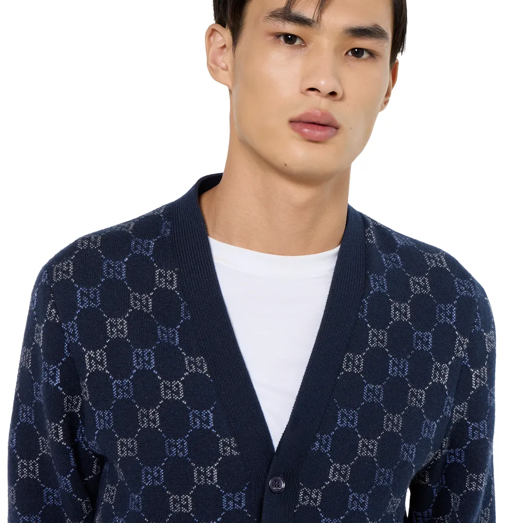 Gg Double Wool Knit Jumper
