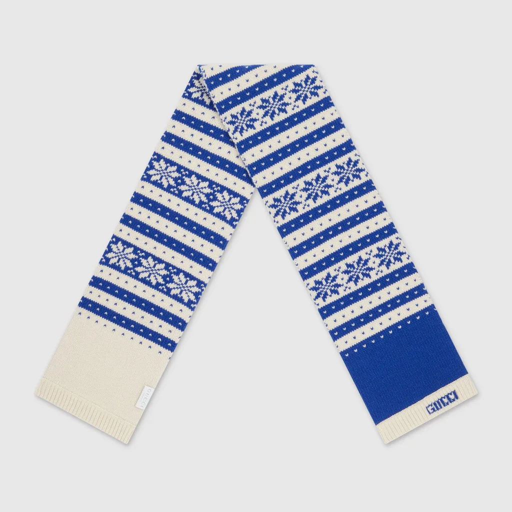 Children's Scarf With Gucci Logo