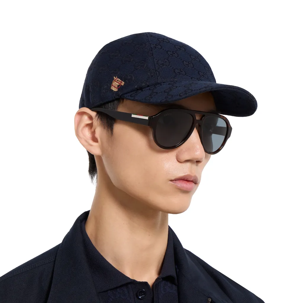 Gg Canvas Baseball Hat