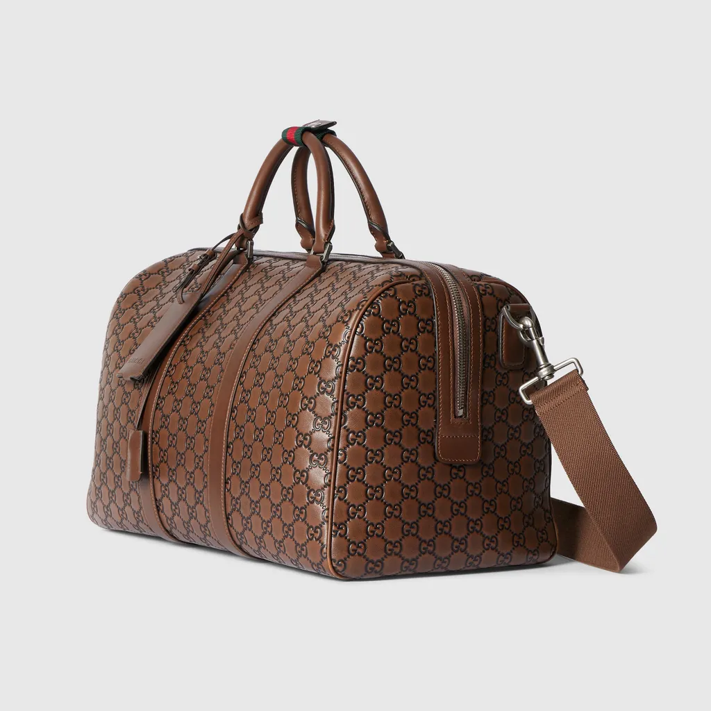 Gg Emblem Medium Duffle Bag