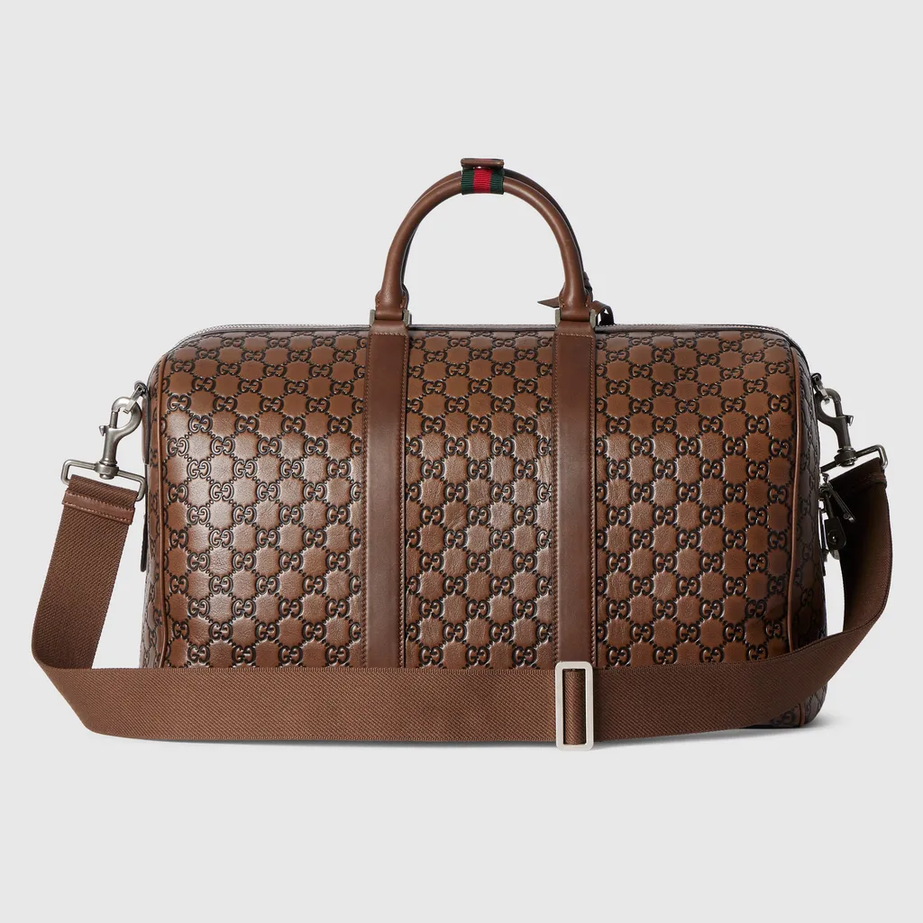Gg Emblem Medium Duffle Bag
