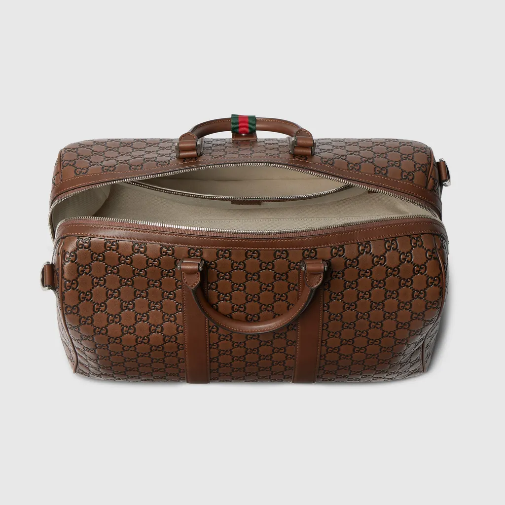Gg Emblem Medium Duffle Bag