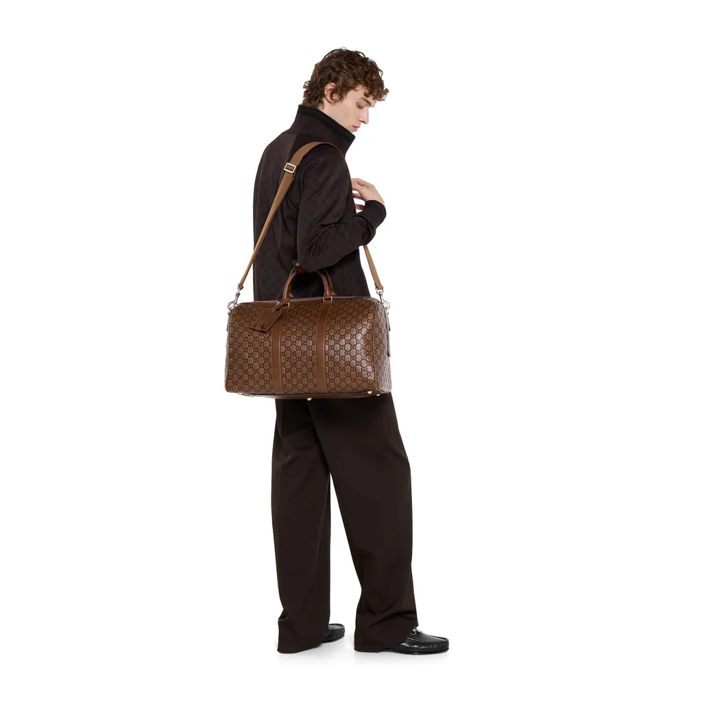 Gg Emblem Medium Duffle Bag