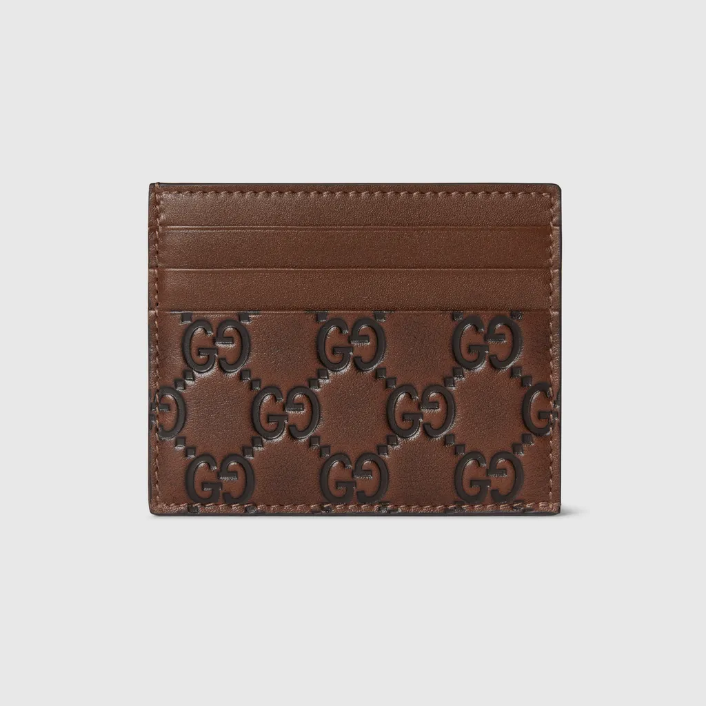 Gg Emblem Card Case