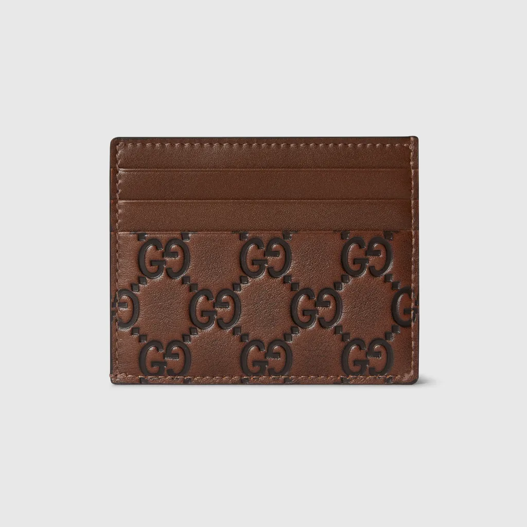 Gg Emblem Card Case