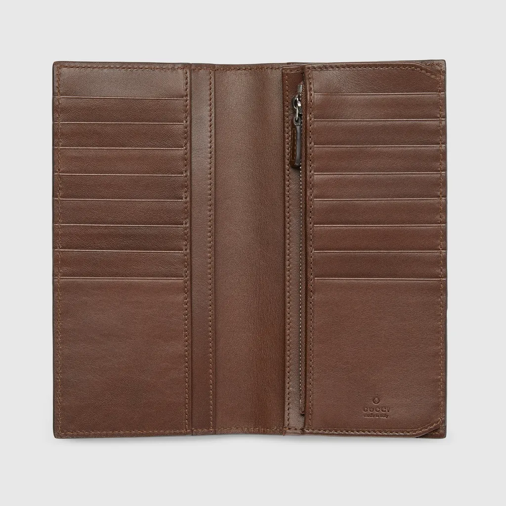 Gg Emblem Long Wallet