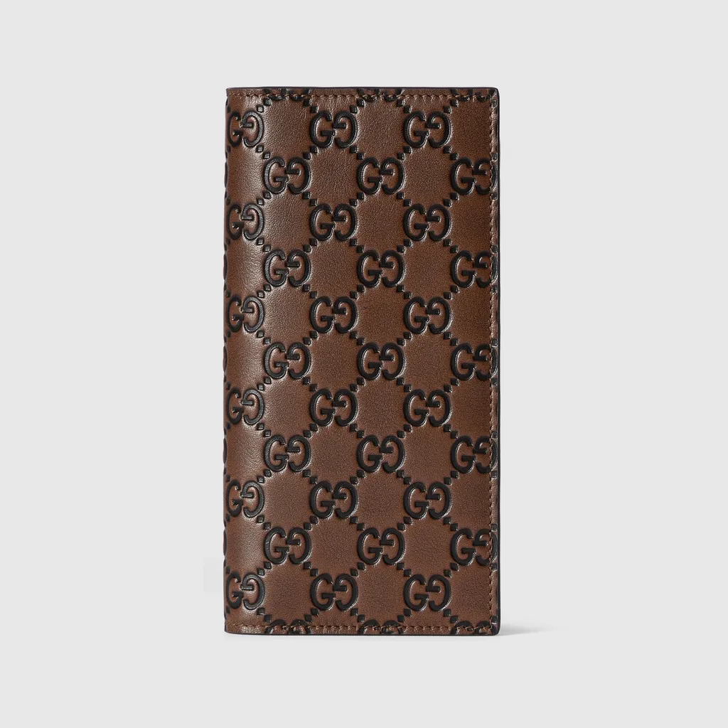 Gg Emblem Long Wallet