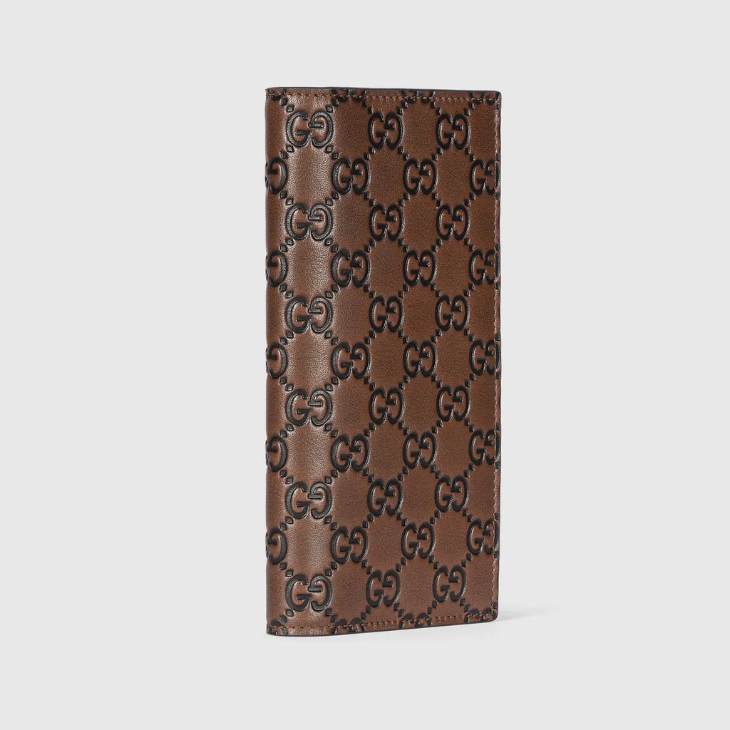 Gg Emblem Long Wallet