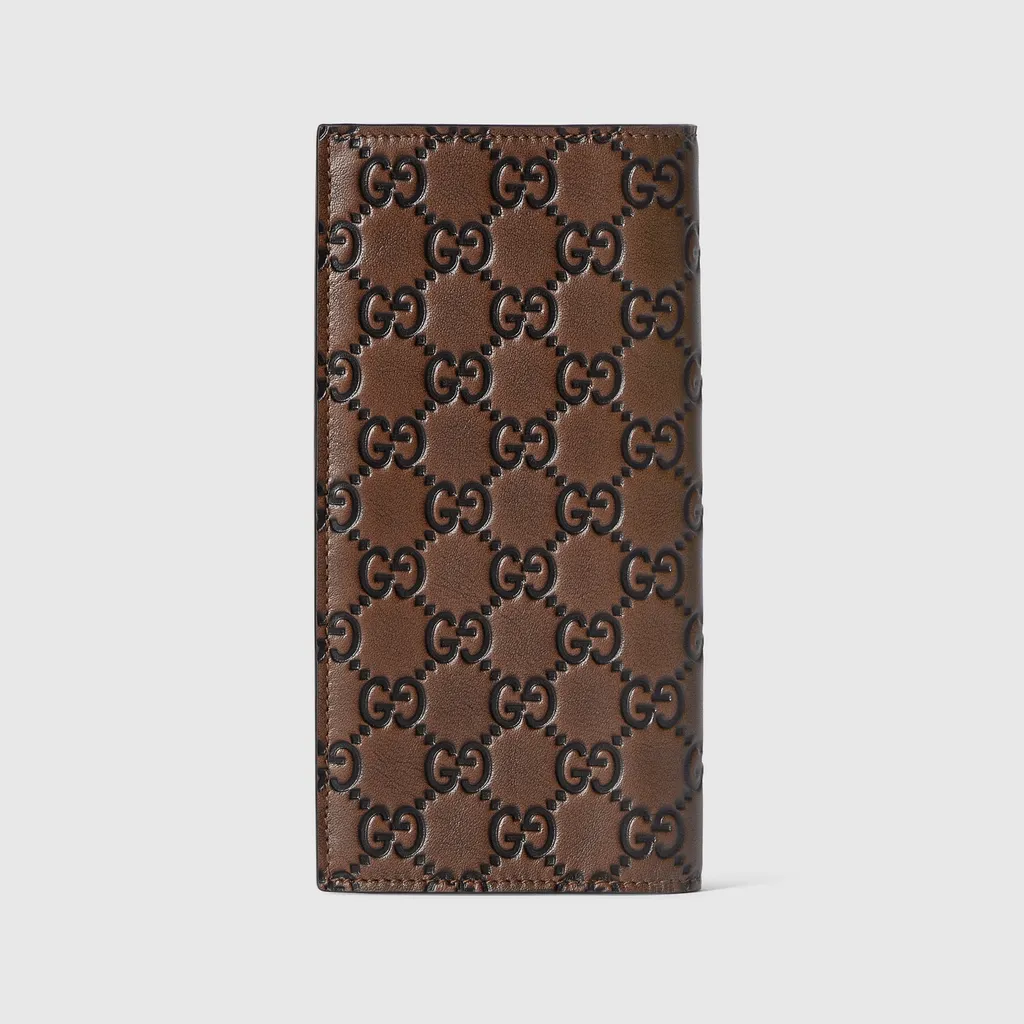 Gg Emblem Long Wallet